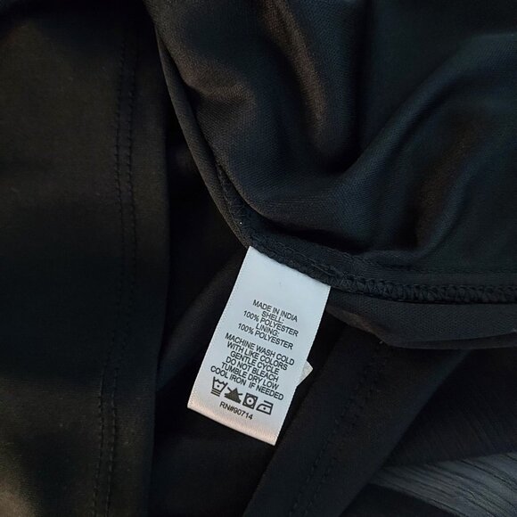 1. State Black Tiered Mini Sleeveless Dress NWT - Picture 2 of 12